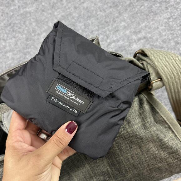 Think Tank Retrospective 7M Camera Shoulder Messenger Bag Green Outdoor New - Picture 7 of 15